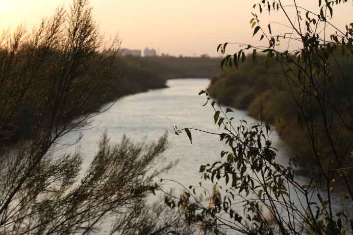 Image of the Rio Grande near Brownsville Texas