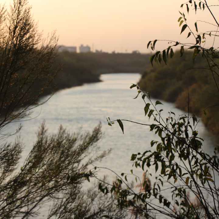 Image of the Rio Grande near Brownsville Texas